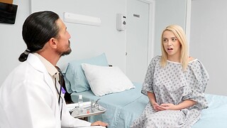 Incredible anal exam be advisable for gorgeous blonde patient Madison Summers